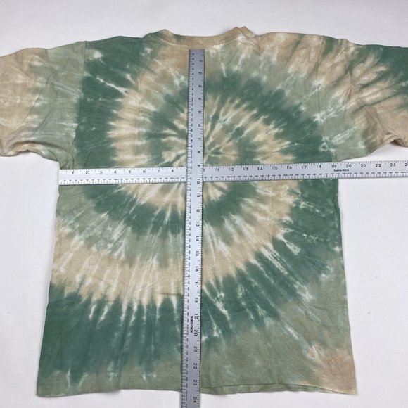 Vintage 90s Yogi Bear T Shirt Men's Small Medium Tie Dye Single Stitch - Picture 9 of 11